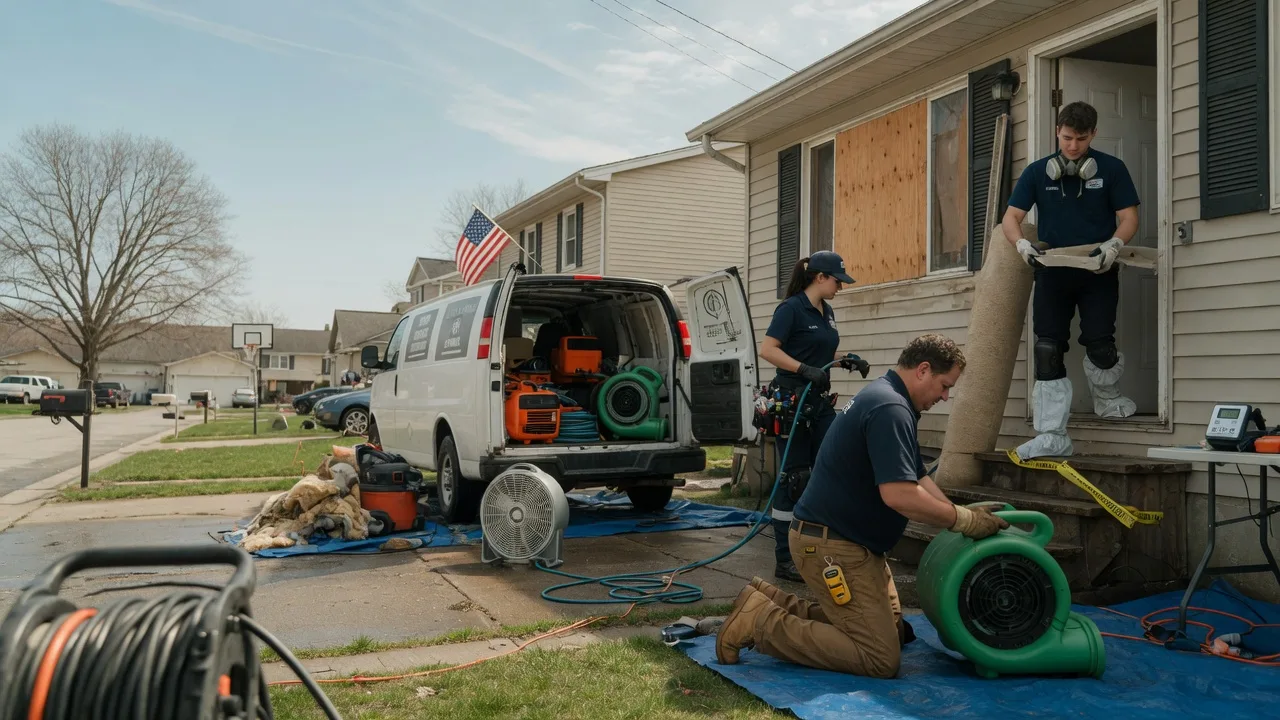 Water Damage Restoration in King, NC near me